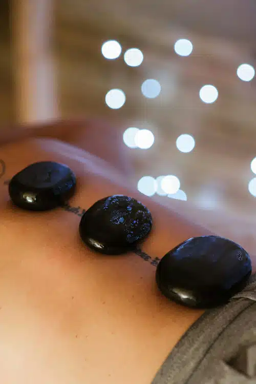 hot stone massage in Montgomery and Willis for relaxation 